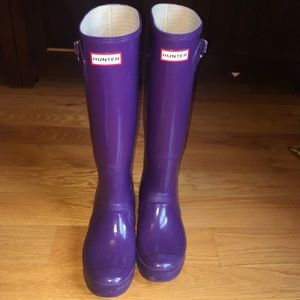 Hunter Boots Size 8